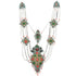 P242 Uzbek necklace, 19th century 38 x 20 cms - The Nomads Tent